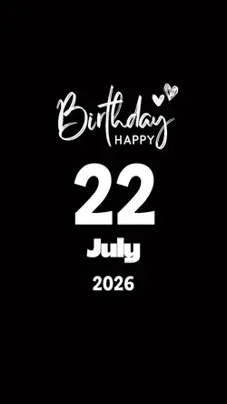 Hbd 22 July 2026