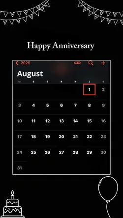 Anniv 1 august 2025