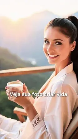 Sua foto cria vida 