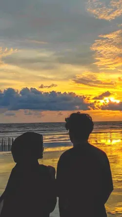 Senja dan kamu🤍