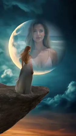 Romantic moon 