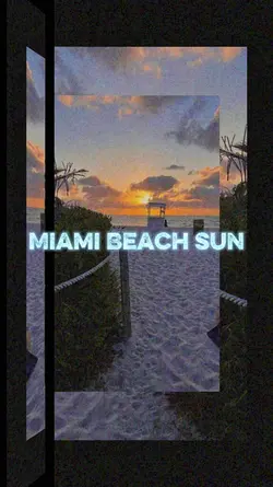Miami Beach sun