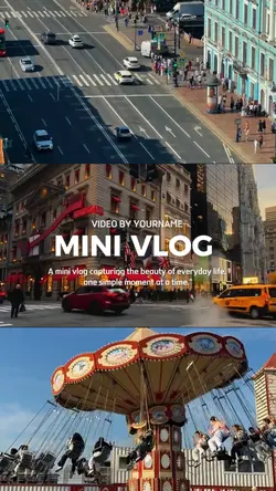 mini vlog 1 minute