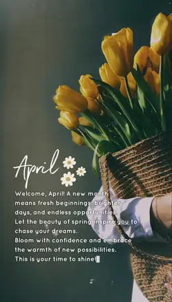 Welcome, April!