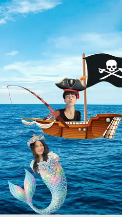 bajak laut&mermaid