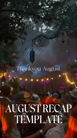 Thankyou August 🌞🧡