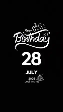 Hbd 28 july 2026