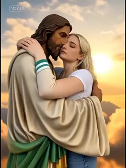 Jesus hug me 