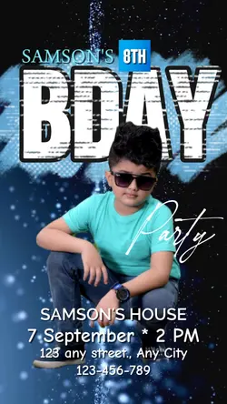 Birthday invitation