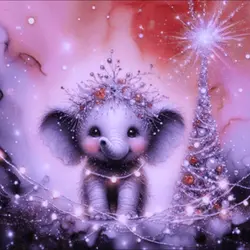 Elephants Christmas 