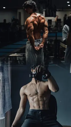 gym pose