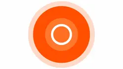 simple orange intro