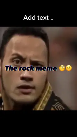 The Rock meme 🪨