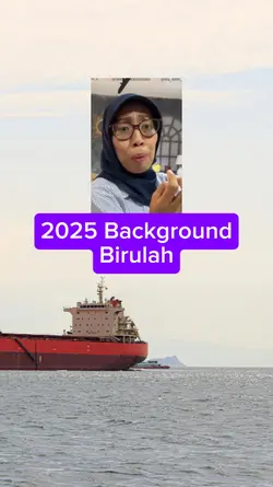 2025 Background Biru