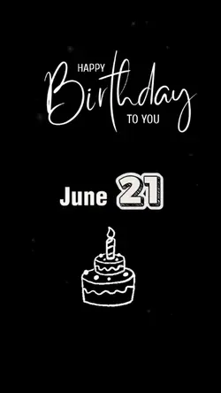 HBD 21 JUNE 2026