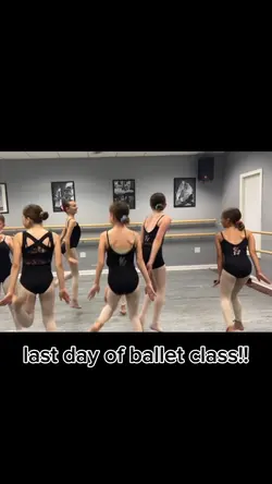 last day of  ballet!