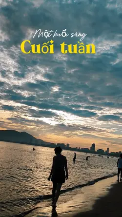 Bình minh trên biển 