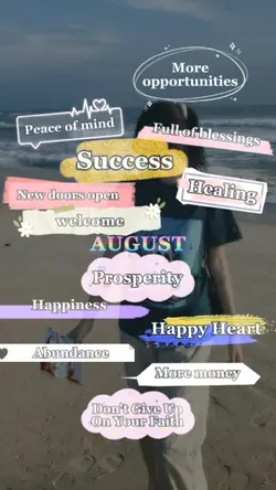 WELCOME AUGUST 