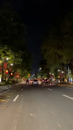 Late night ride