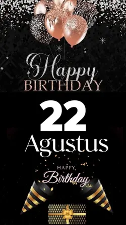 ultah 22 Agustus 