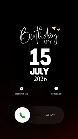 Hbd 15 July 2026 