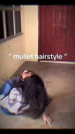 mullet hair style jj