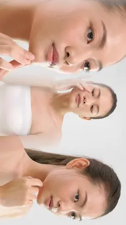 Model beauty overlay