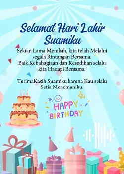 happy birthday suami