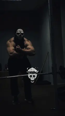 gym skullface