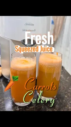 Fresh juice squeezed