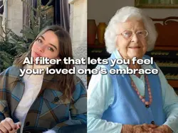 AI Hugging loved one