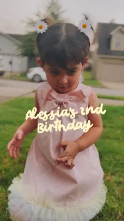Birthday recap kids