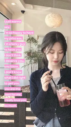 i just wanna say
