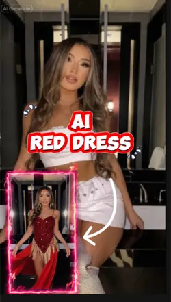 Ai Red Dres