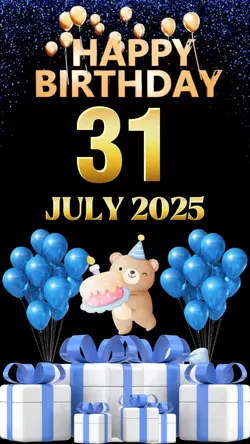 Birthday 31 july2025