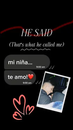 Hesaidbaby… ily💋❤️
