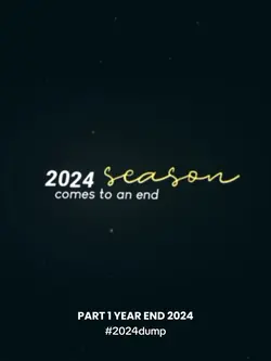 2024 SEASON END
