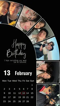 13 February Birthday