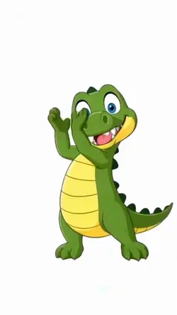 Figurinha do Jacaré.