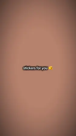Stickers for you