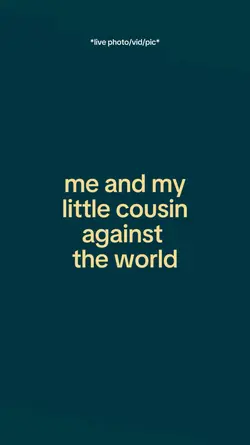 Meandmylittlecousin