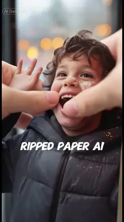 Ripped Paper effect