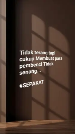 Tidak terang sih