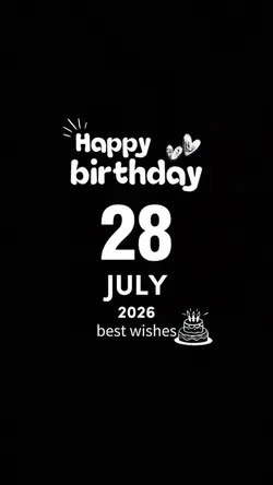 Hbd 28 july 2026
