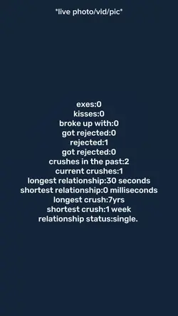 Relationship status