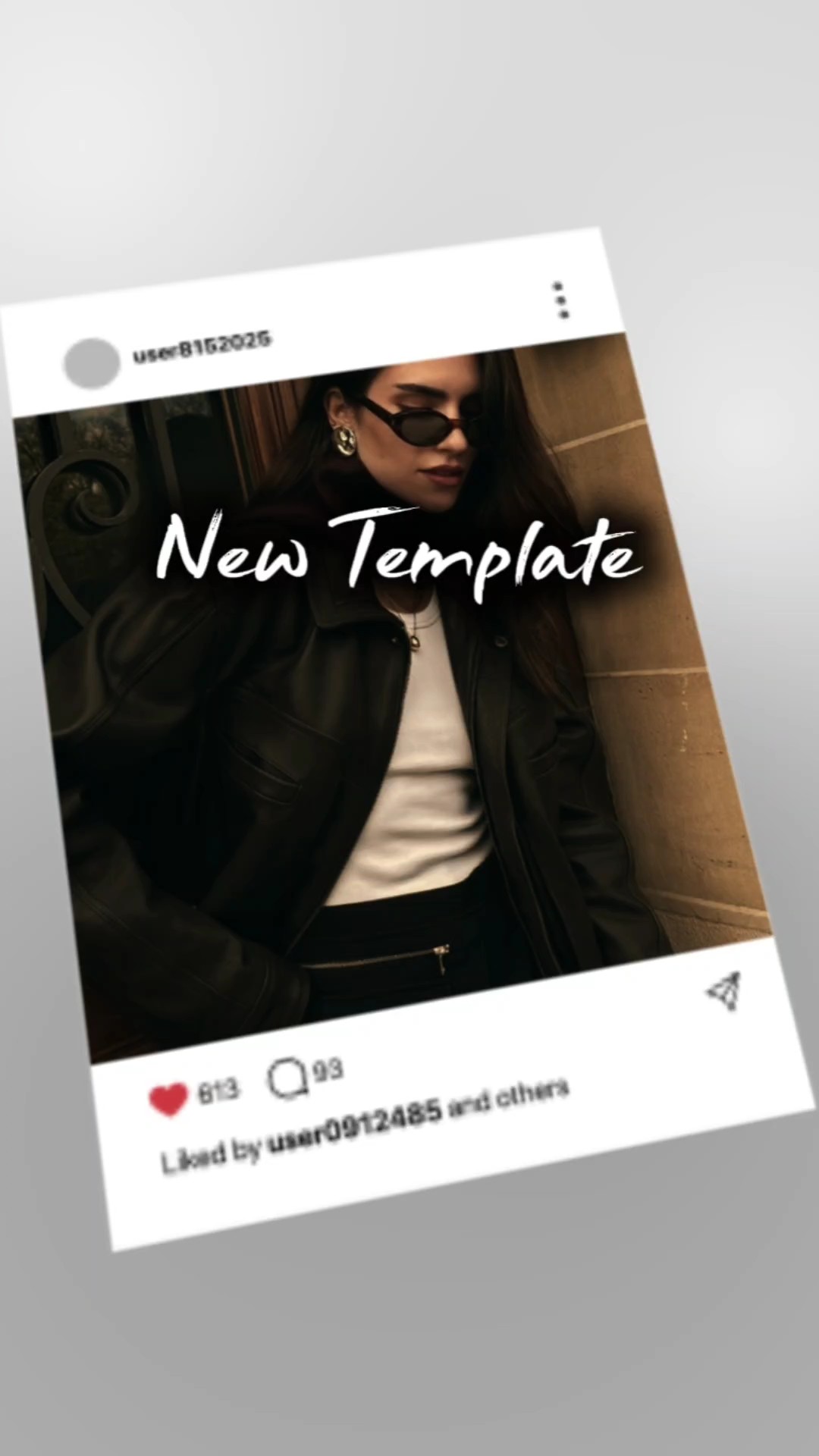 capcut template cover