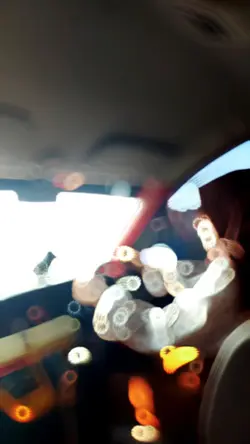 Slowmo cewek nyetir