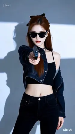 Ghép ảnh cầm súng