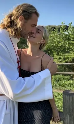 jesus hug me