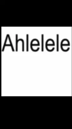 Ahlele Ahlelas